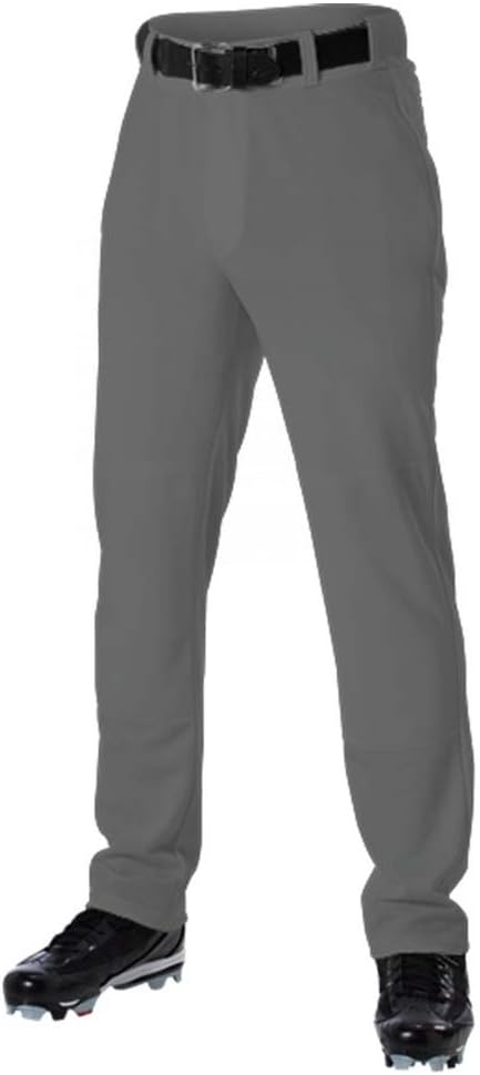 Blackout Tees Alleson 605WLPY Youth Boys Baseball Uniform Pants A Charcoal XL