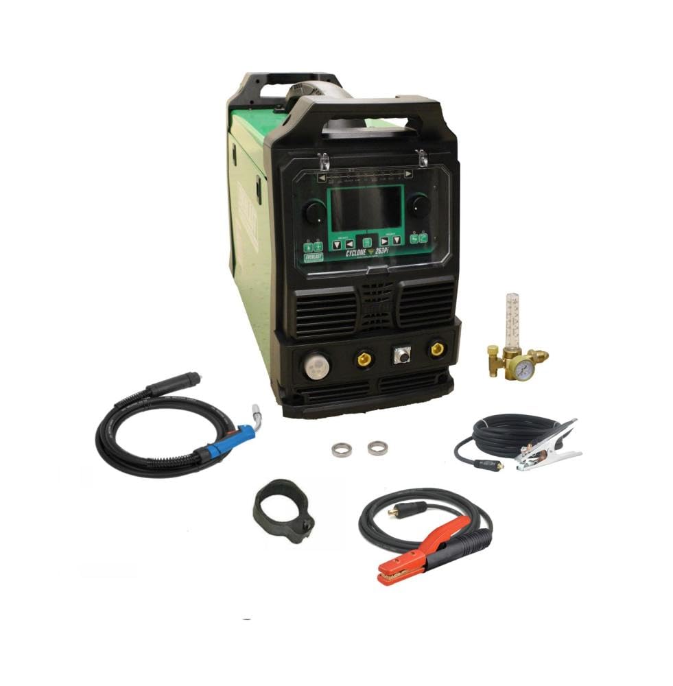 Everlast Cyclone 253DPi 250A Double Pulse MIG/TIG/Stick Welder – Digital Inverter, Multi-Process, 120/240V