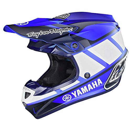 2018 Troy Lee Designs SE4 Polyacrylite Yamaha RS1 Helmet-M