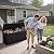 Flamaker Outdoor Storage Box 85 Gallon Resin Waterproof Deck Box with Wood Texture Large Storage Bin for Patio Cushions (Black)