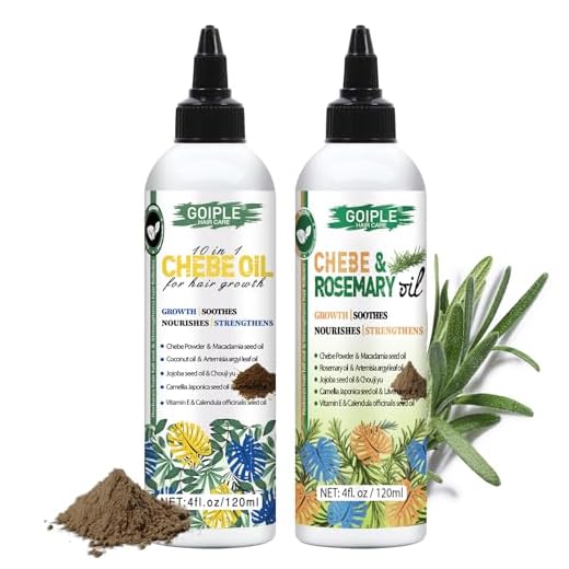 Huile Capillaire Chebe Et Romarin Pour Le Pousse Cheveux Très Rapide 10 En 1 Chebe Huile Pour Le Cuir Chevelu Hydratant Afrique Chebe Poudre Pour Cheveux Plus Forts Cheveux Plus Long