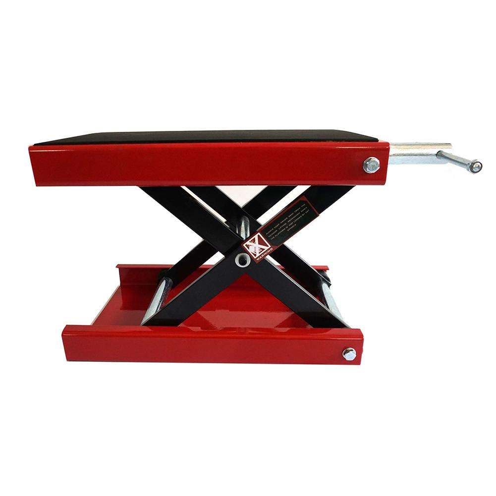 Buy Stand Scissor Lift Hoist, 1100lbs Scissor Hoist Jack Lift Heavy