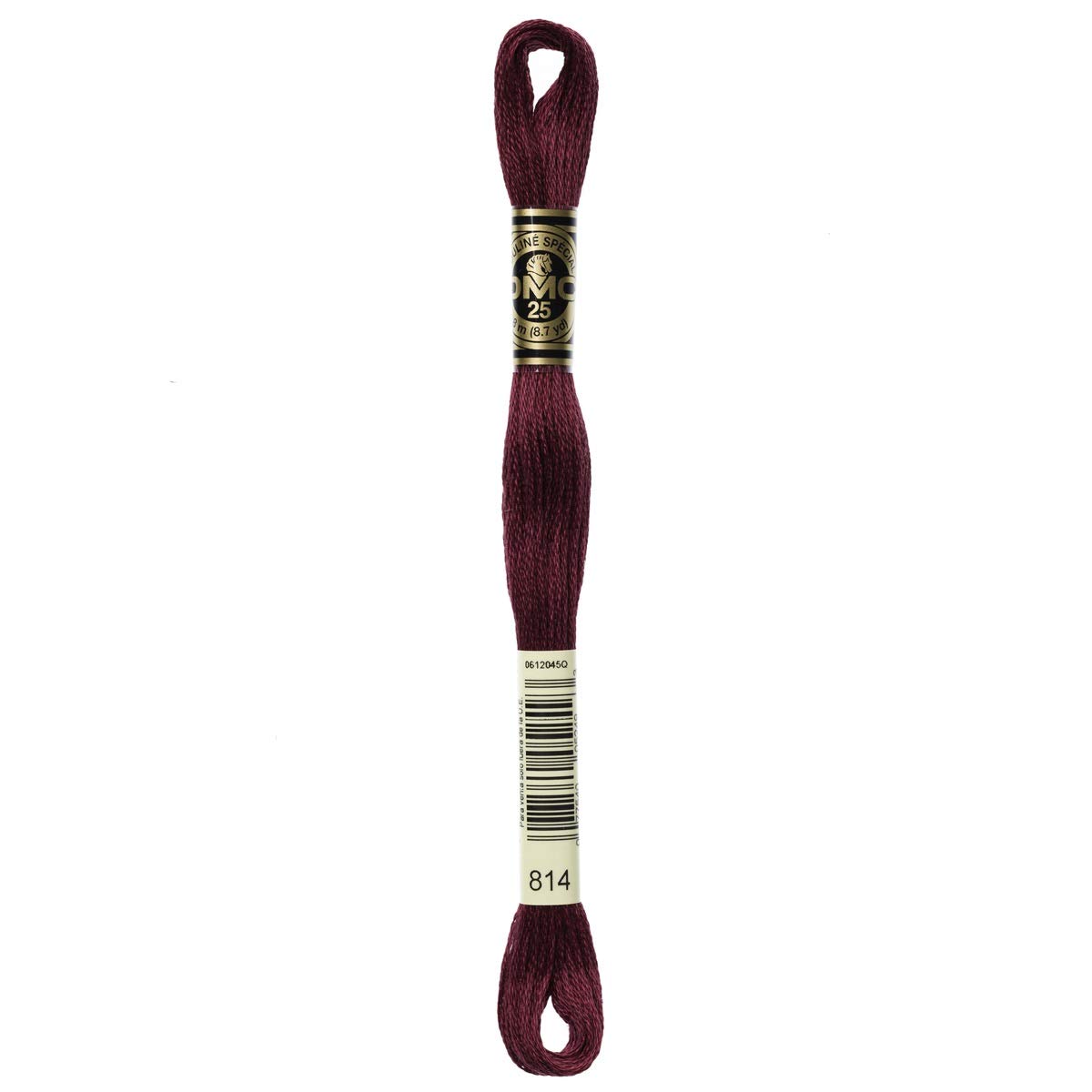DMC Embroidery Floss Mouline Stranded Cotton Thread for Hand Embroidery and Sewing - Colour No: 814-3 x 8m Skeins โ image 1