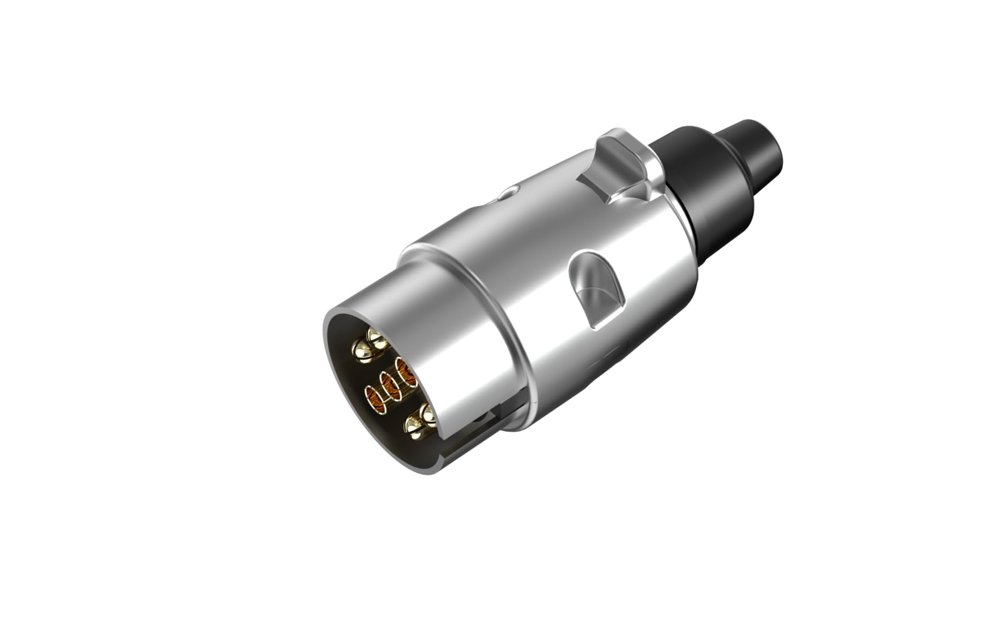 Unitec 80139 7-pin plug, metal