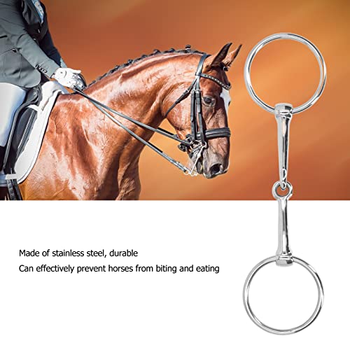 Boca de cavalo, broca de cavalo de aço inoxidável sólido, bochecha giratória, boca de boca de porta