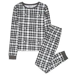 Kids Black Plaid