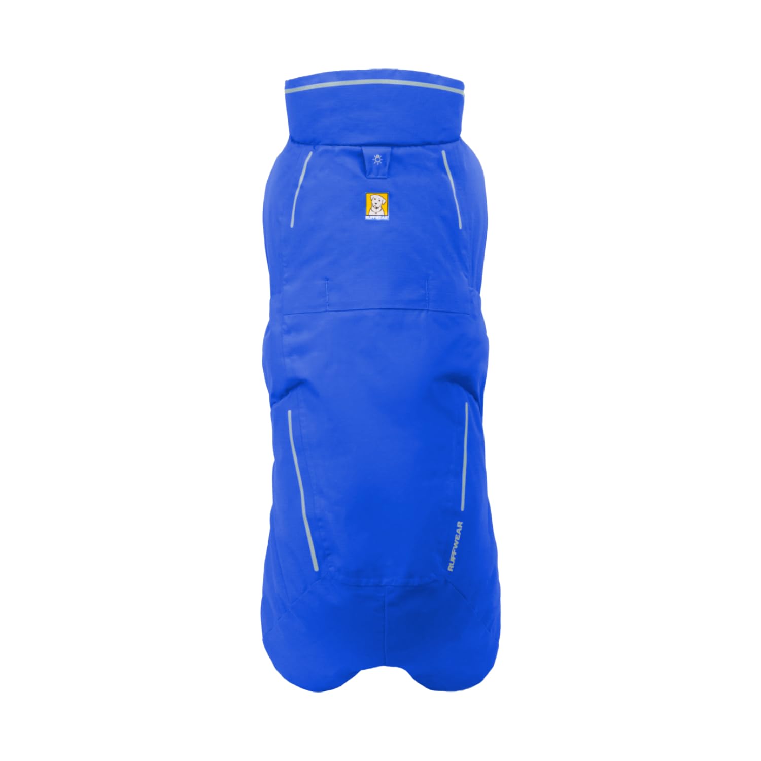 Ruffwear Vert - Giacca impermeabile per cani di taglia grande, isolante, per tutte le stagioni, impermeabile, leggera, impermeabile, cappotto invernale per cani, taglia L, blu piscina