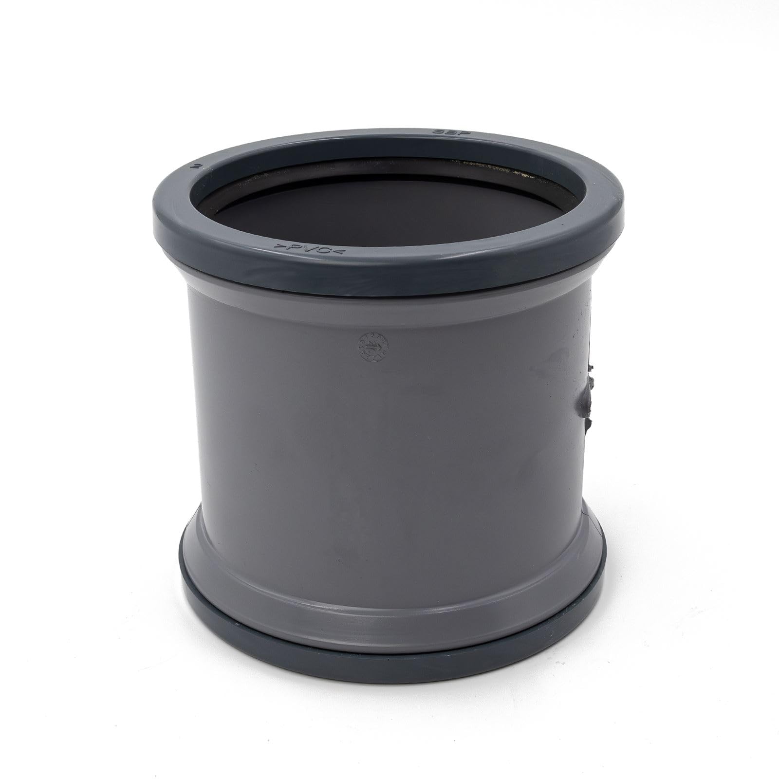 Coupler, Grey Kayflow 110mm Soil & Waste Pipe Fitting