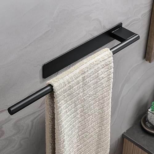 El Mejor Listado de Toalleros al mejor precio. 46 WADAYEY Toalleros de Baño sin Taladro Adhesivo Acero Inoxidable 304 Cepillado Accesorios sin Taladro en Pared para Baño y Cocina (Nergo)