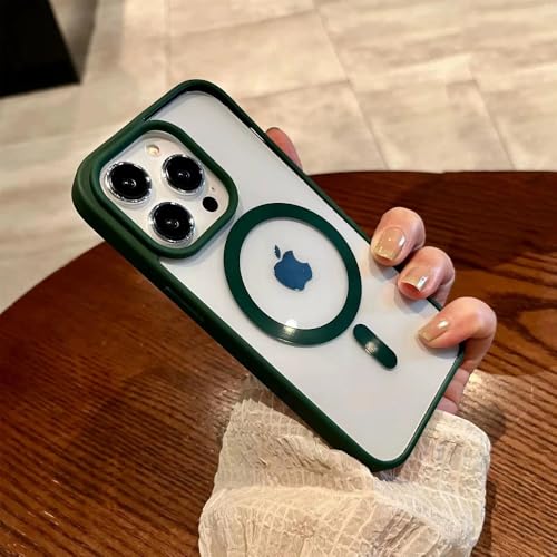Coque de protection magnétique transparente violet pour iPhone 11 Pro Max - 3
