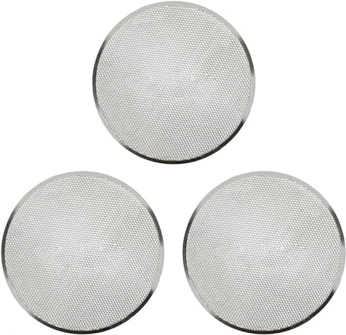 Whisverse Lot de 3 grilles de cuisson rondes professionnelles pour four à pizza et barbecue en...