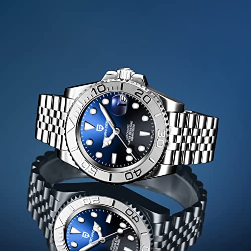 Men Watches Pagani Design Watch for Men Automatic NH35 Mechanical 100M Waterproof Stainless Steel Sapphire Glass Yacht Wristwatch PD-1651 - Image 5