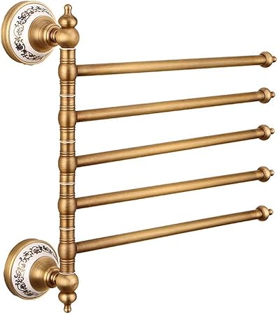 AMAFS Toallero Cobre Baño Estantes para Colgar en la Pared ...