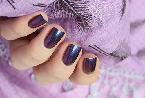 Image of ILNP Peace (H) - Blue, Purple, Fuchsia, Pink, Gold Ultra Chrome Color Shifting Holographic Nail Polish