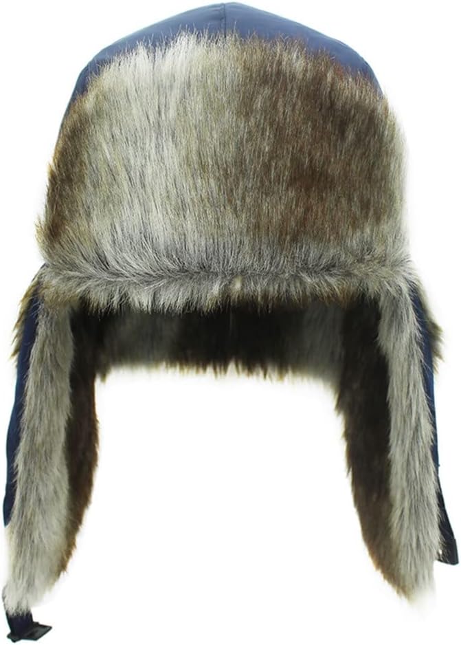 Winter Hat Bomber Men with Earmuffs to Keep Warm and Thicken Ski Windproof Men's Russian