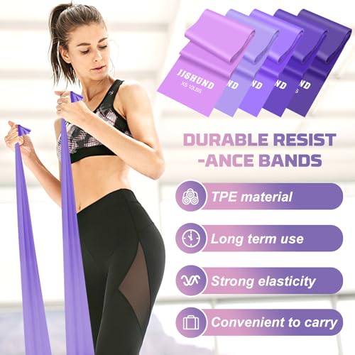 Resistance-Bands-Set-5-Pcs-Exercise-Bands-Elastic-Stretch-Bands-for-Yoga-Pilates-Fitness-Stretching-Strength-Training-Workout-Bands-for-Home-Gym