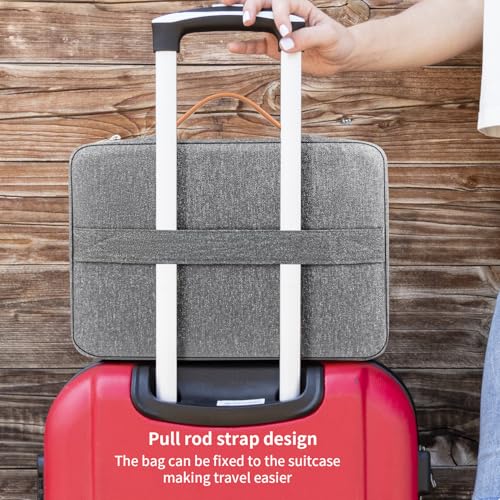 Image of MOCA Laptop Sleeve Case 15-15.6 inch, Shockproof Protective Computer Sleeve Cover with Accessories Pocket, Water Resistant Compatible for MacBook Dell HP Acer Asus Lenovo