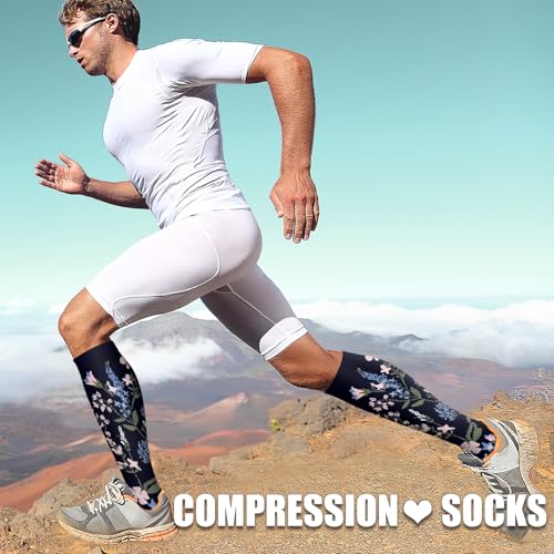 Image of Laite Hebe 3 Pack Medical Compression Sock-Compression Sock For Women and Men Circulation -Best for Running,Nursing,Athletic Sports