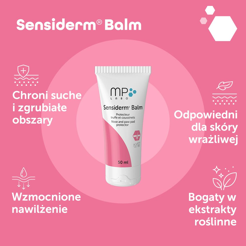 MP Labo Sensiderm® Balsam 50 ml - środek ochronny do łap i opuszków - dla psów i kotów