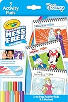 Crayola Disney Color Wonder Bundle (3 Pack), Stocking Stuffers for Kids, Toddler Mess Free Activity Pads & Markers, Disney Coloring Toys, Holiday & Christmas Gifts, 3+