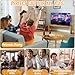 Retro Gaming Console, Wireless Game Stick Plug and Play Video Games Console with 20,000+ Games Handheld Game Console Built in 15 Emulators Game Console Support 2 Player & TV HDMI (64G)