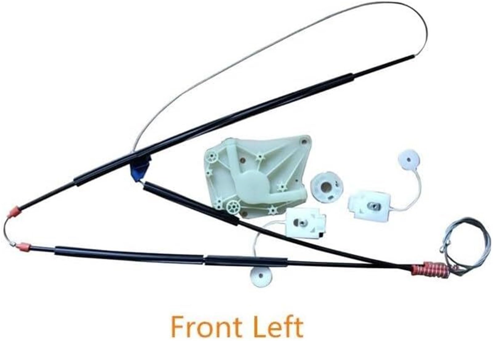 Regulador de ventana eléctrica para automóvil Kit de reparación elevalunas delantero izquierdo y derecho para A3 4 5 puertas 1996-2002(Right)