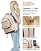 LOVEVOOK Laptop Backpack for Women,17.3Inch Fashion Travel Backpack,Large Capacity Backpack Purse with USB,Water-resistant fits College Work Business Travel