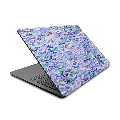 Modèles de marbre vinyle autocollant MacBook Air 13.6 A2681 améthyste