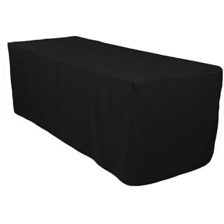 Surmente Tablecloth 6ft Black Tablecloth