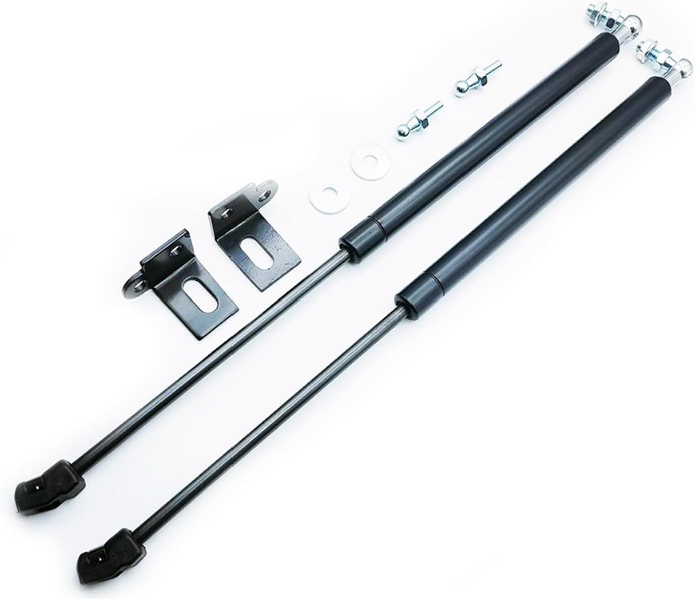 Compatible With Chery Tiggo 2/2pro/3X 2016-2025 Car Bonnet Hood Lift Hydraulic Rod Strut Spring Shock Bars Bracket Car-styling Accessories(Carbon silver)