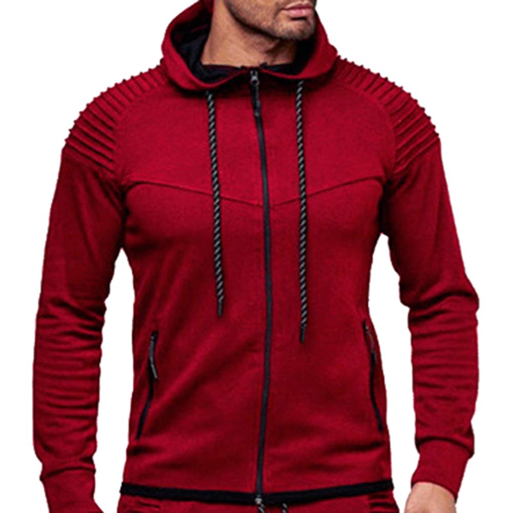 amropi Herren Jogginganzug Trainingsanzug Sportbekleidung Männer Sweatjacke und Trainingshose Sportanzug
