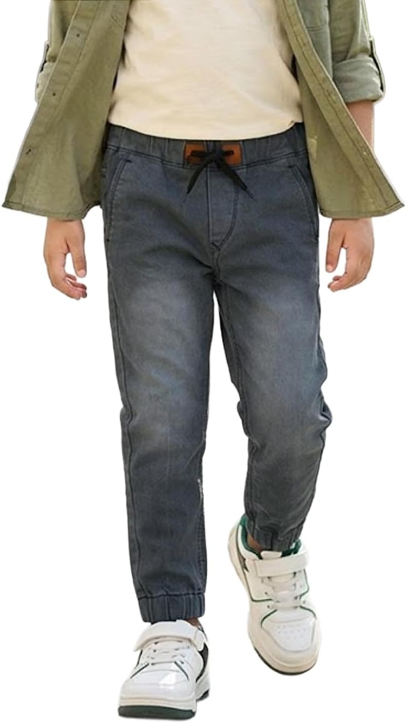 Boy's Slim Fit Stretchable Jogger Jeans