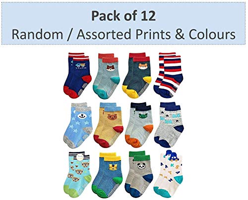 Image of Baby Boy's & Baby Girl's Cotton Blend Socks
