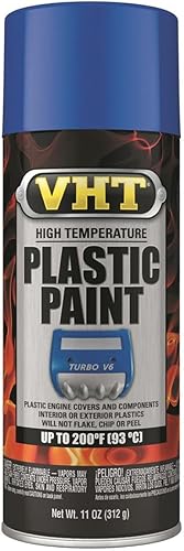 VHT Pintura plástica de alta temperatura azul brillante
