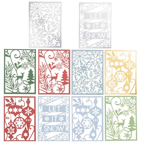 Martha Stewart Laser Cut Paper Christmas Icons