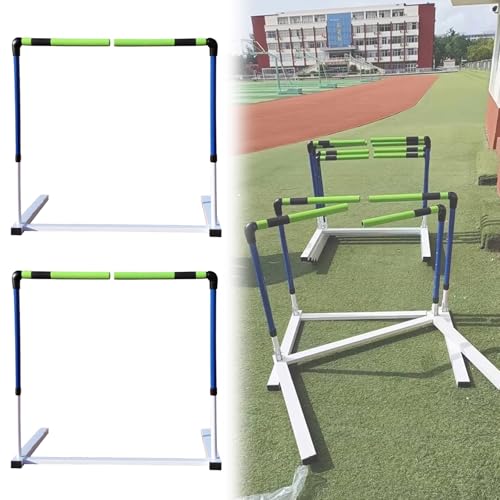 Haies de football réglables (S, 2 pcs) pour l'entraînement d'agilité