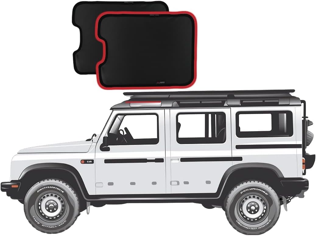 Snap Shades for Ineos Grenadier SUV/Quartermaster Safari Sunroof Shades (2022-Present)