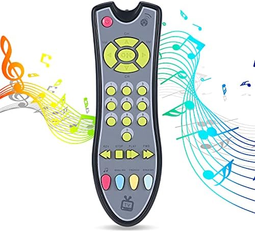 Yujum Giocattoli del Bambino Music TV Telecomando di Controllo I Primi Giocattoli educativi Bambini Elettrico Learning Il Regalo del Giocattolo della Macchina