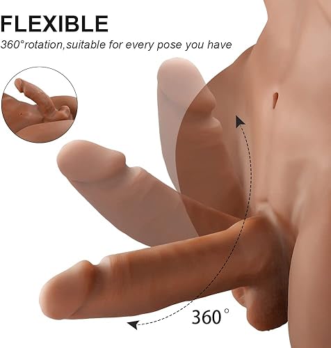 Miniatura 2 de Muñeca sexual transexual para hombres y mujeres, Jaspik realista 2 en 1, juguete sexual para adultos con consolador de pecho grande, muñeca de amor