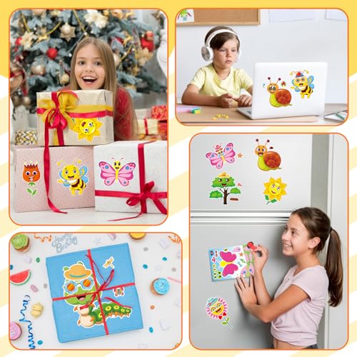 Image of 24 Sheets Make Your Own Stickers, Creative Game Stickers for Kid Toddlers