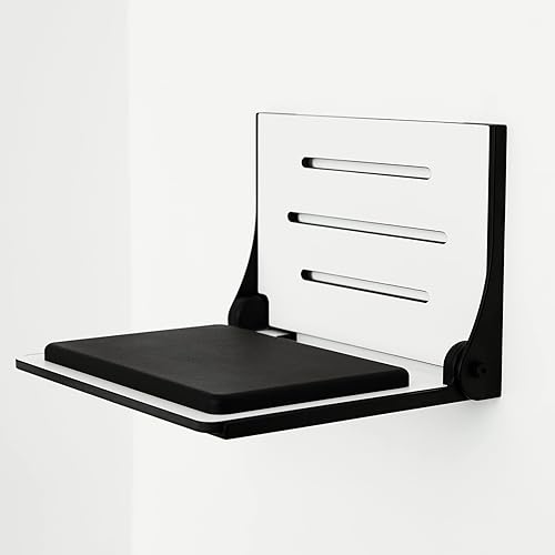 Miniatura 9 de Cojín de espuma para asiento de ducha, impermeable y antideslizante, fácil de limpiar, color negro