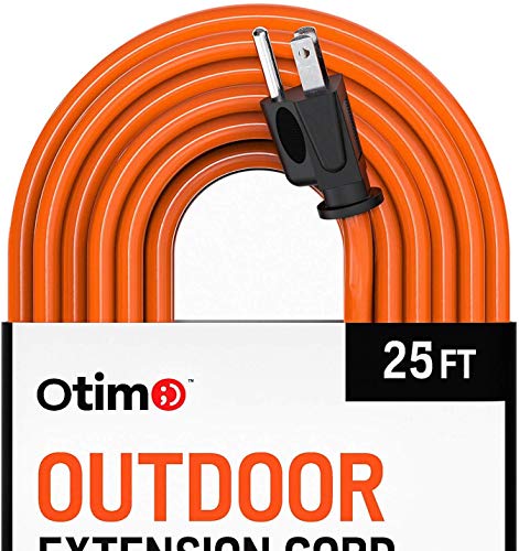 Otimo 25 Ft 16/3 Outdoor Heavy Duty Extension Cord - 3 Prong Extension