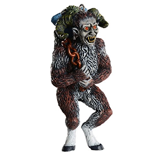 Lollipop Chainsaw Goth Costumes - Krampus Horror Ornament - Scary Prop and Decoration for Halloween, Christmas, Parties