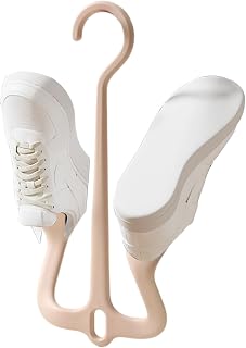 Shoe Drying Hanger - Double Hooks Footwear Display - Boot Drying Rack,for Balcony Home Camping Travel Hotel Patio Apartment