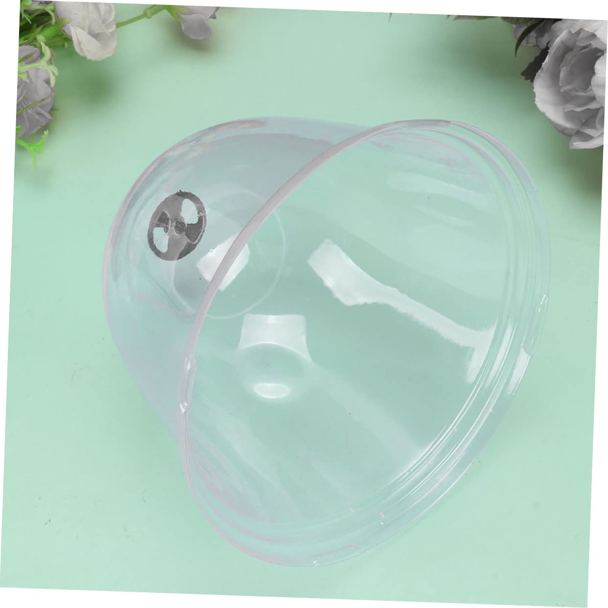 Toyvian 2 Ensembles Couverture D'étouffement des Plantes Petit Cloches De Jardin pour Plantes Cloche De Jardin Végétal Usine Depuis Plastique 8 Pièces * 2