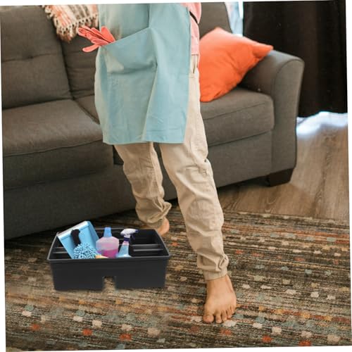 Boîte à outils de nettoyage petit format panier portable robuste pour rangement ménage - 5