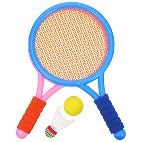 TOYANDONA 1 Juego Raqueta De Badminton Juguetes Deportivos Juguetes Infantiles Sudadera Juego Infantil Raqueta De Bádminton con El Plastico Cubierta Antideslizante Niño Manejar