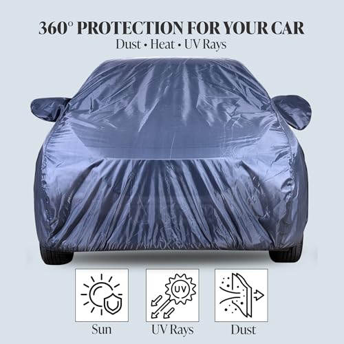 Image of Autofact Premium Car Cover for Swift 2012-2016 | All Weather Water-Resistant Full Body Car Cover | Light-Weight Triple-Stitched Outdoor Shield with UV Protection, Dustproof & Heat-Resistant