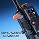BAOFENG UV-5RM Plus GPS-Handfunkgerät, 10 W große Reichweite, Mehrband-Funkgerät mit 1,77 Zoll Farbbildschirm, 2500 mAh Akku, 640 Kanäle, 10 Zonen, Flugfunk für Abenteuer, Gruppengespräche