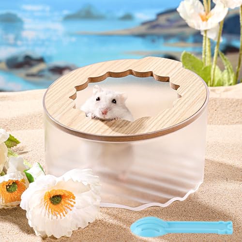 Marchul Badzubehör und Sandlöffel für Kleintiere für Mäuse, Igel, Rennmäuse
